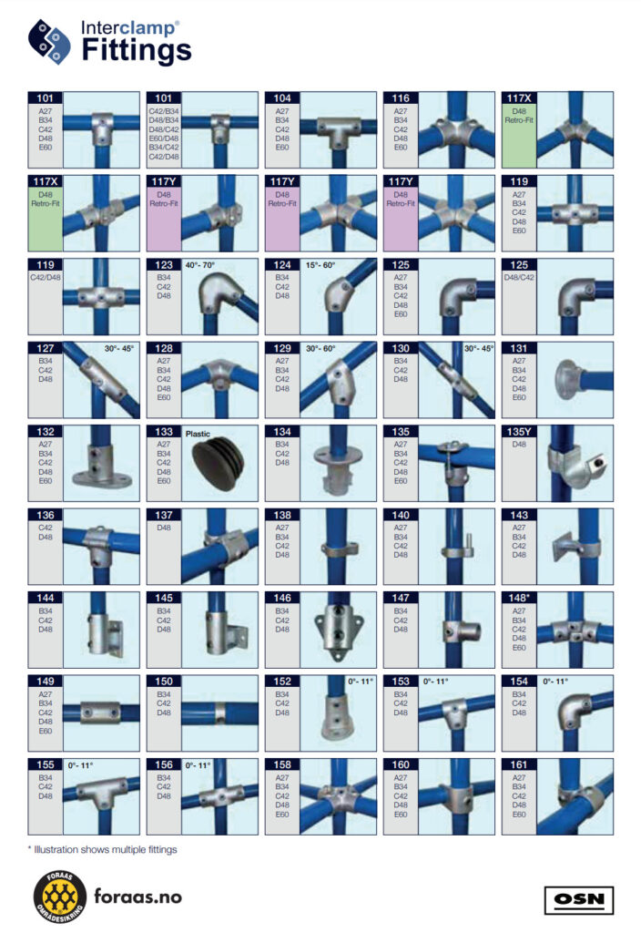 Interclamp Fittings